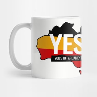 Vote Yes to the Voice to Parliament youre the voice referendum Mug